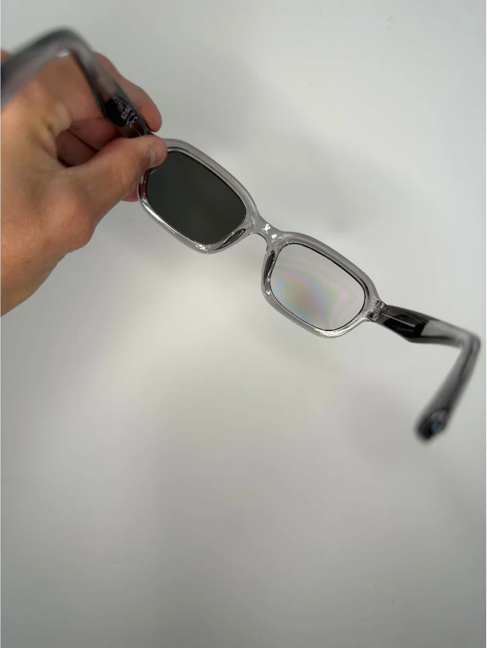Gray Translucent Sunglasses A-30